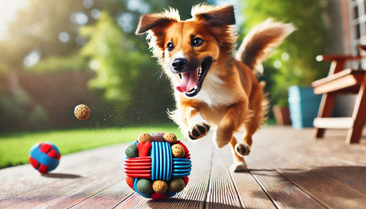 Interactive Chew Ball Toy for Dogs - Petluxe