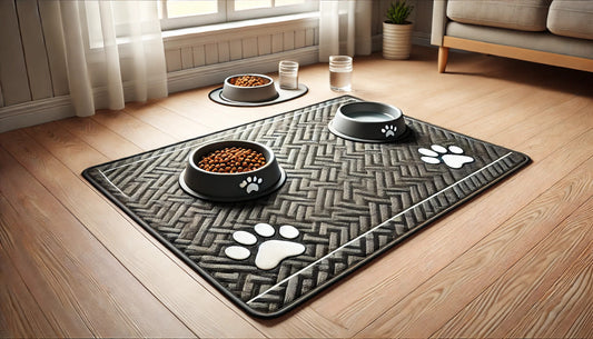 Absorbent Pet Feeding Mat - Petluxe