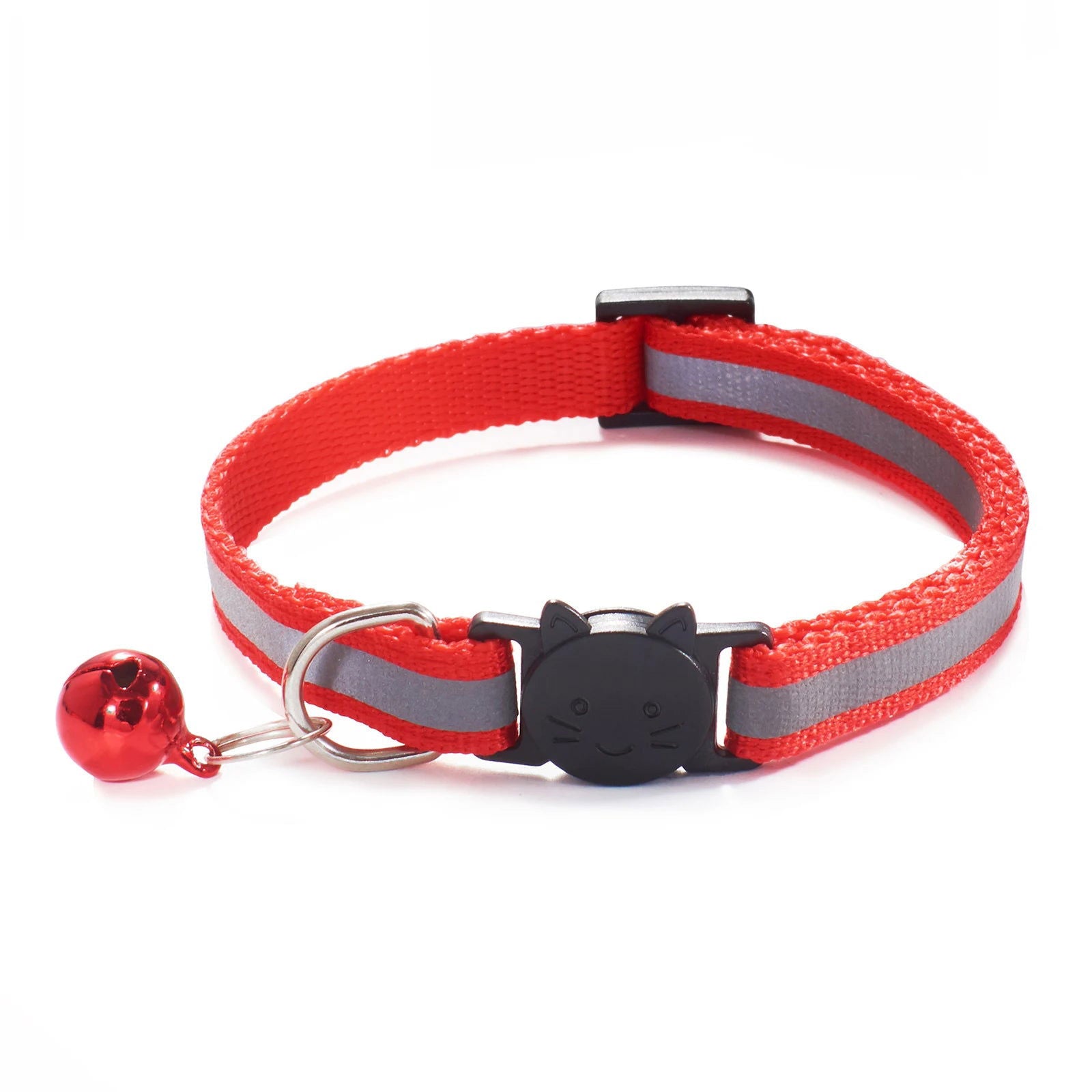 Adjustable Reflective Cat Collar with Breakaway & Bell - PETLUXE