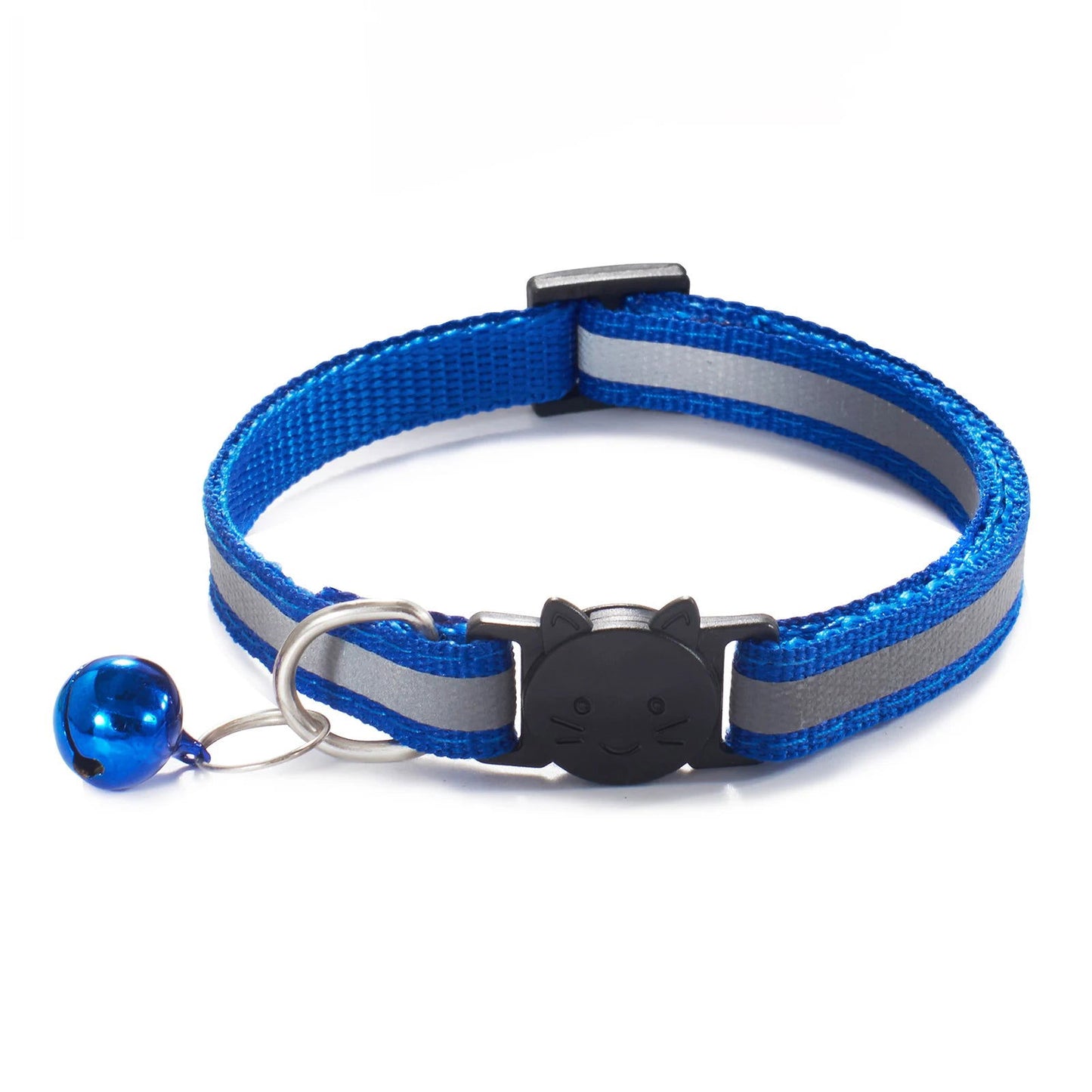 Adjustable Reflective Cat Collar with Breakaway & Bell - PETLUXE