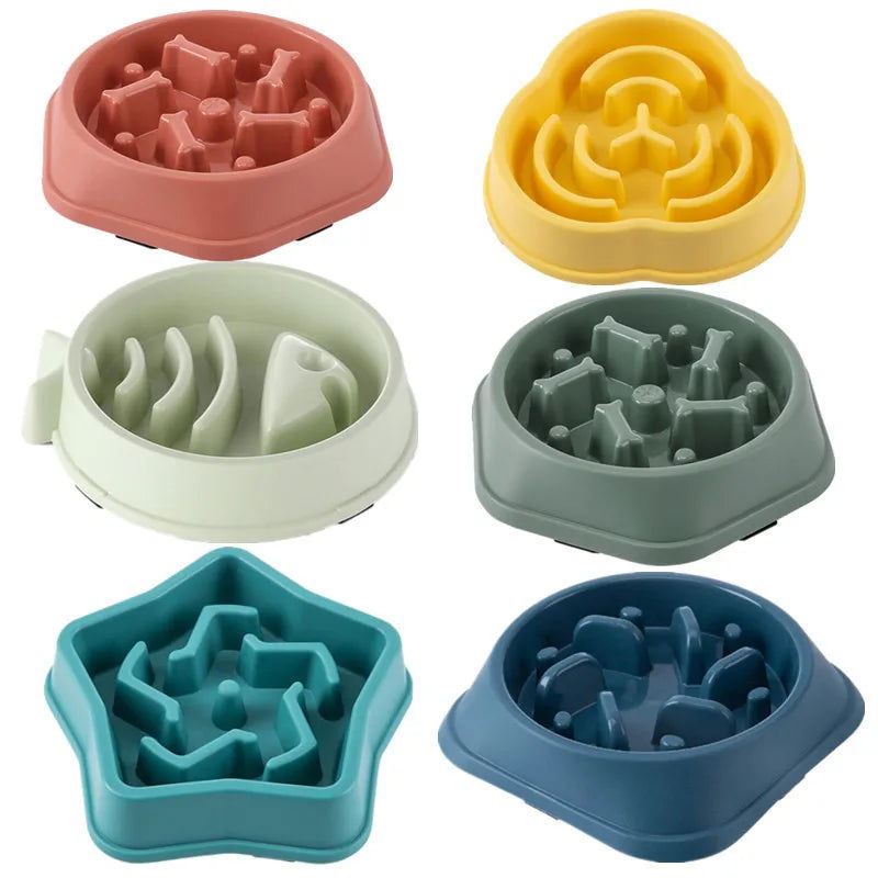Anti-Choking Slow Food Bowl for Cats & Dogs - PETLUXE
