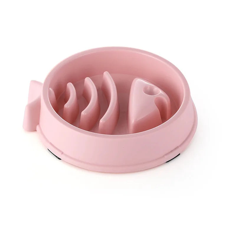Anti-Choking Slow Food Bowl for Cats & Dogs - PETLUXE