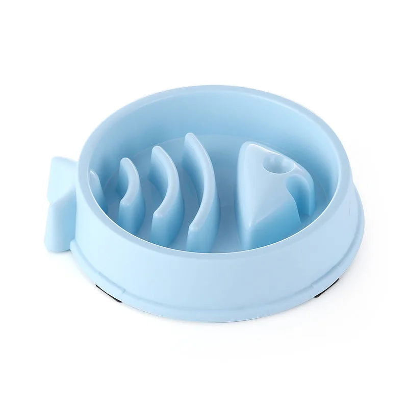 Anti-Choking Slow Food Bowl for Cats & Dogs - PETLUXE