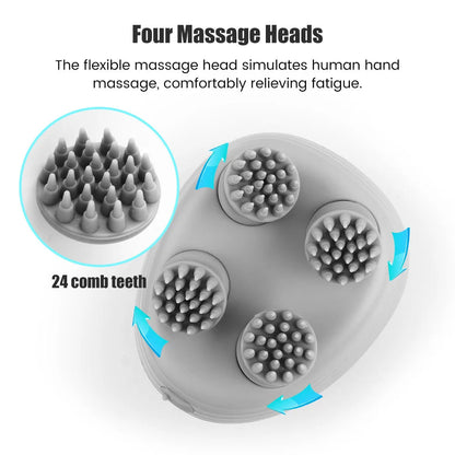 Electric Pet Massager for Head, Neck & Body - Deep Tissue Relief - PETLUXE