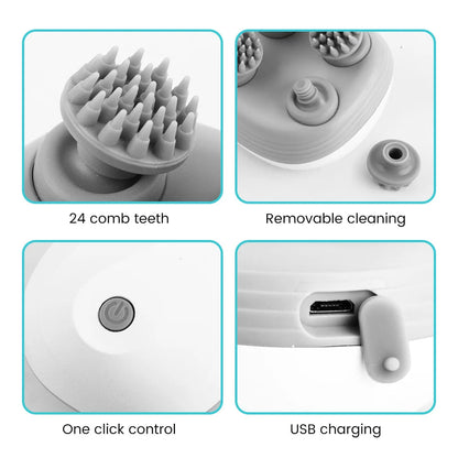 Electric Pet Massager for Head, Neck & Body - Deep Tissue Relief - PETLUXE