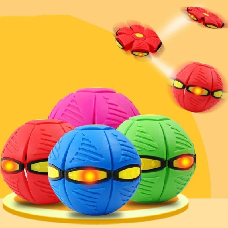 LED UFO Flying Disc Ball for Dogs - PETLUXE