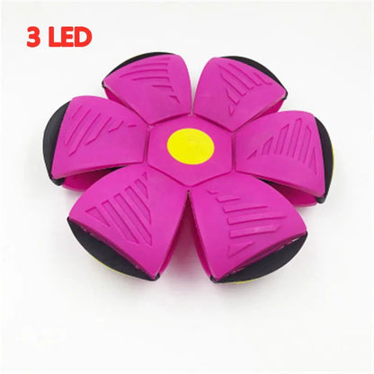 LED UFO Flying Disc Ball for Dogs - PETLUXE