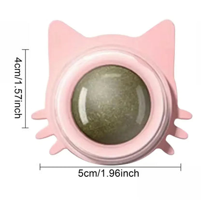 Lickable Catnip Balls for Cats - Play, Chew & Clean Teeth - PETLUXE