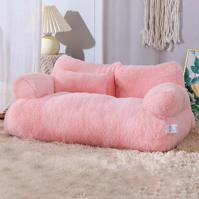 Luxury Winter Cat Bed - Plush & Comfortable for Pets - PETLUXE