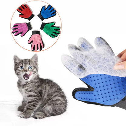 Pet Grooming Glove for Cats & Dogs - PETLUXE