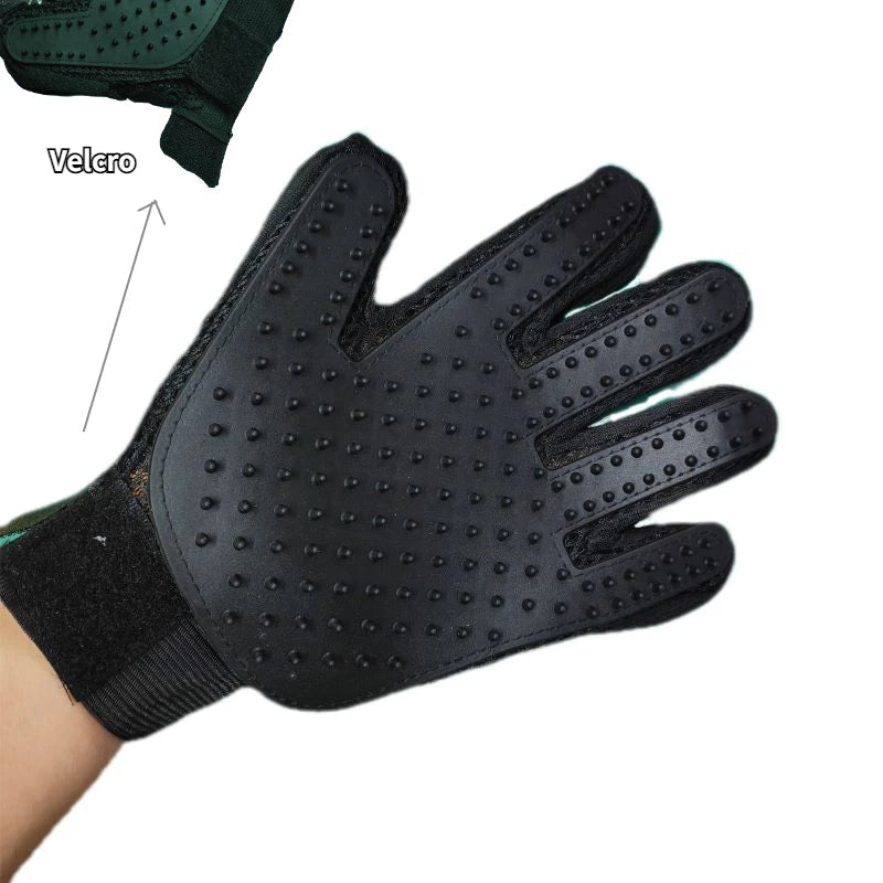 Pet Grooming Glove for Cats & Dogs - PETLUXE