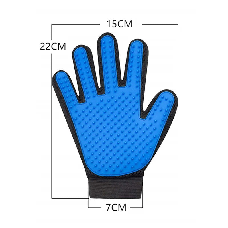 Pet Grooming Glove for Cats & Dogs - PETLUXE