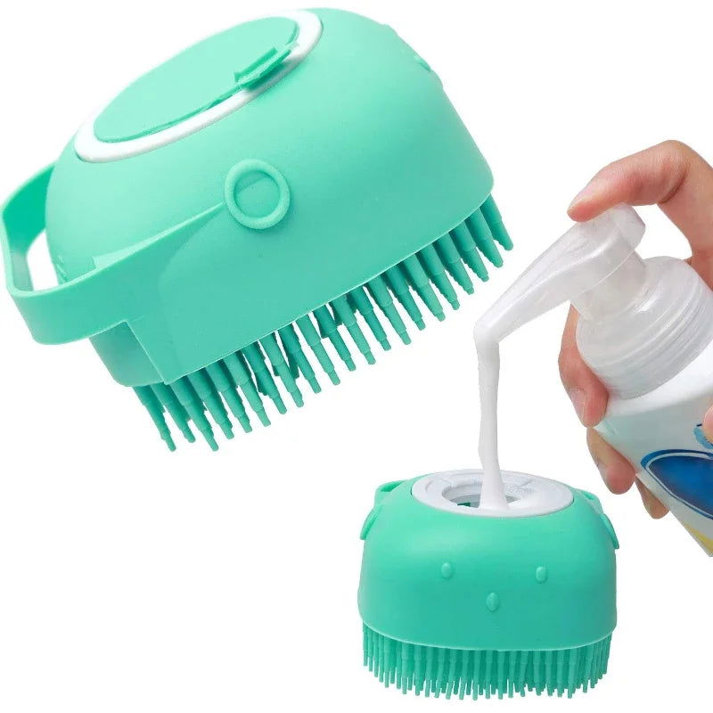 Pet Shampoo Brush & Massage Comb - PETLUXE