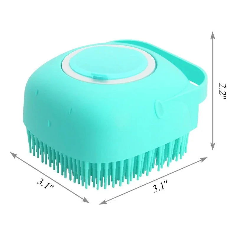 Pet Shampoo Brush & Massage Comb - PETLUXE