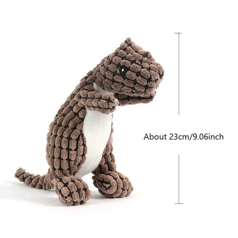 Plush Squeaky Dog Toy - Bite-Resistant for Small & Large Dogs - PETLUXE