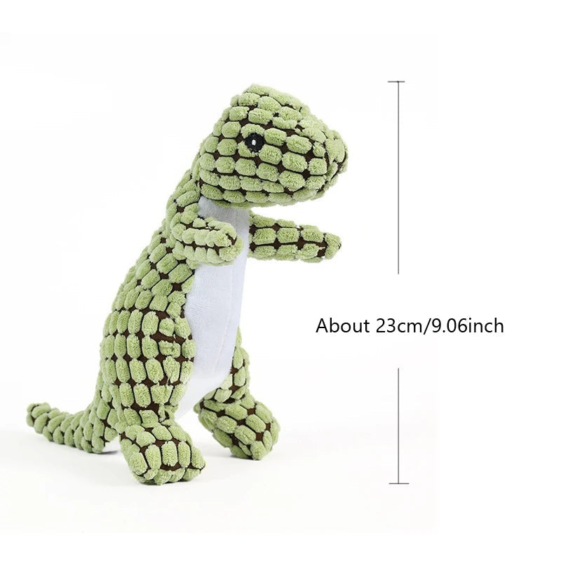 Plush Squeaky Dog Toy - Bite-Resistant for Small & Large Dogs - PETLUXE