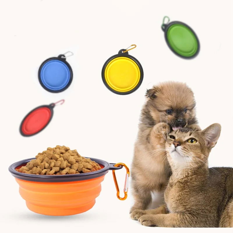 Portable 2-in-1 Dog and Cat Feeder Bowl - PETLUXE