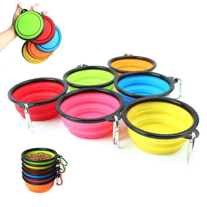 Portable 2-in-1 Dog and Cat Feeder Bowl - PETLUXE