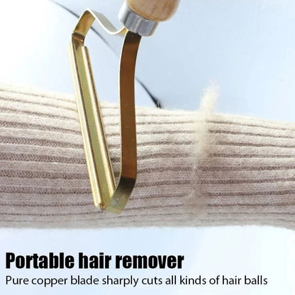 Portable Pet Hair Remover Scraper Brush - PETLUXE