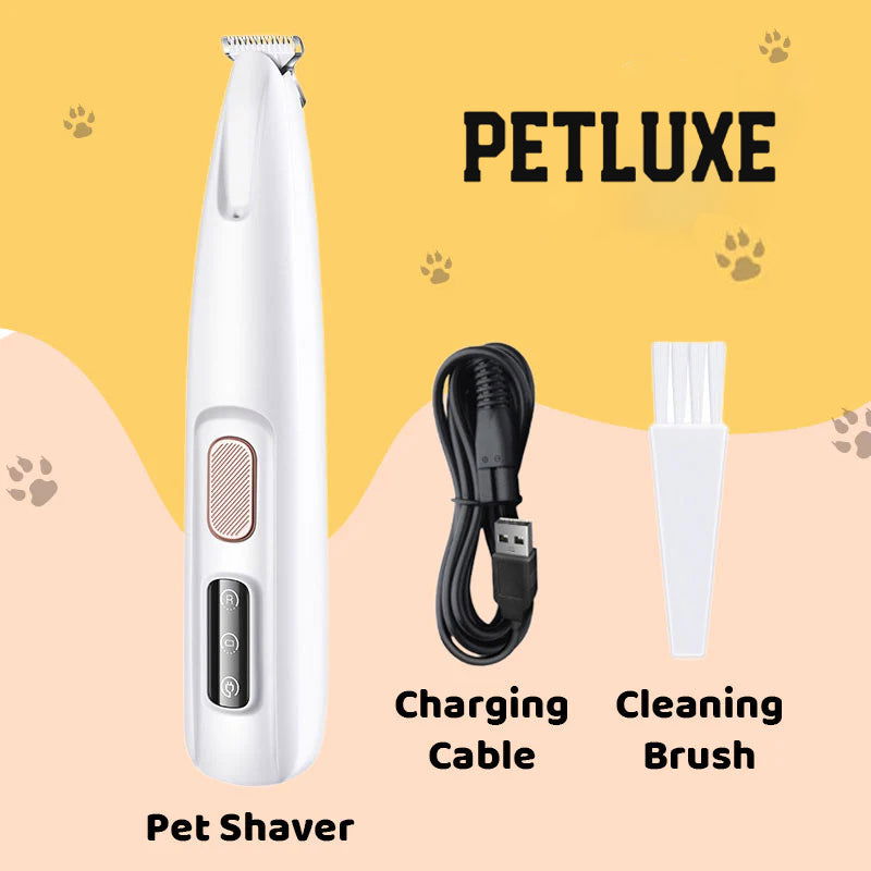 Rechargeable Waterproof Pet Grooming Shaver - PETLUXE