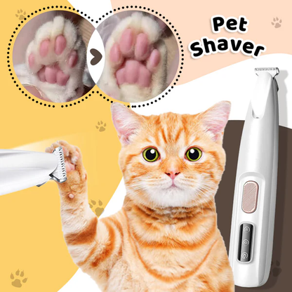 Rechargeable Waterproof Pet Grooming Shaver - PETLUXE