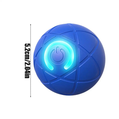 Rechargeable Interactive Dog Toy Ball - Vibrating & LED Light