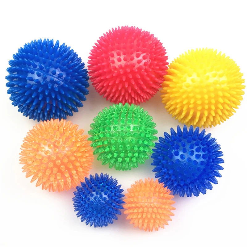 Squeaky Tooth Cleaning Ball - Perfect for Cats & Dogs - PETLUXE