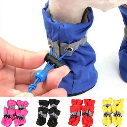 Waterproof Dog Boots Set (4pcs) - PETLUXE